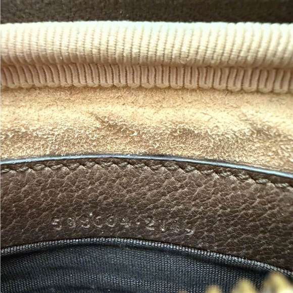 Gucci Mini Supreme Ophidia GG Canvas Crossbody Bag with Web Stripe - Picture 9 of 13